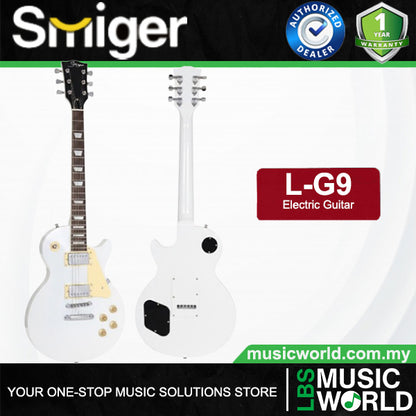 Smiger-L-G9 Poplar Body Electric Guitar HH Pickup With Maple Neck