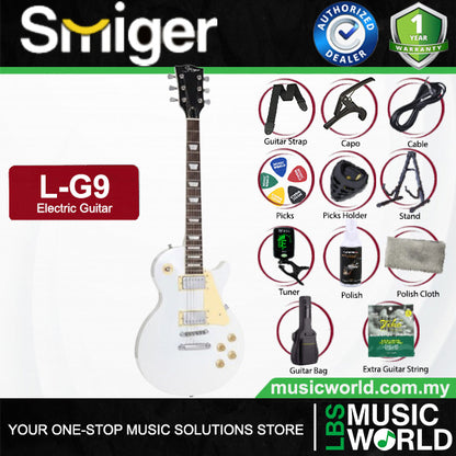 Smiger-L-G9 Poplar Body Electric Guitar HH Pickup With Maple Neck