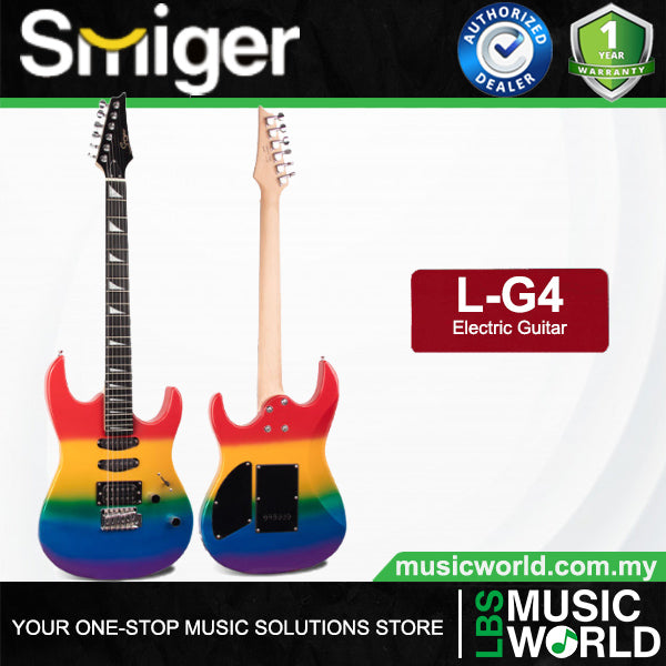 Smiger L-G4 Basswood Body Electric Guitar SSH Pickup With Rosewood Fretboard
