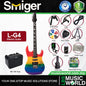 Smiger L-G4 Basswood Body Electric Guitar SSH Pickup With Rosewood Fretboard - Package