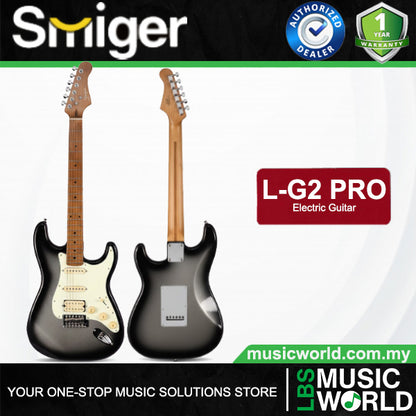 Smiger L-G2-Pro Poplar Body Electric Guitar SSH Pickup With Roasted Maple Neck