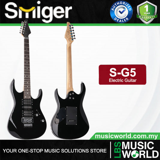 Smiger S-G5 Poplar Body Electric Guitar HSH Pickup With Techno Wood Fretboard