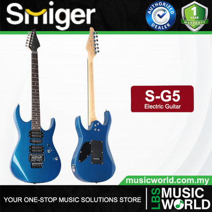 Smiger S-G5 Poplar Body Electric Guitar HSH Pickup With Techno Wood Fretboard