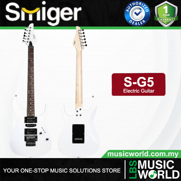 Smiger S-G5 Poplar Body Electric Guitar HSH Pickup With Techno Wood Fretboard