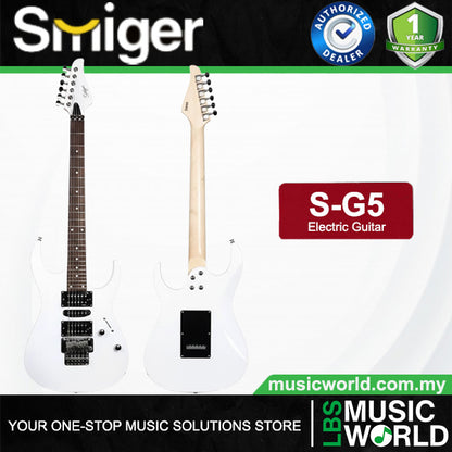 Smiger S-G5 Poplar Body Electric Guitar HSH Pickup With Techno Wood Fretboard