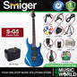 Smiger S-G5 Poplar Body Electric Guitar HSH Pickup With Techno Wood Fretboard  - Package