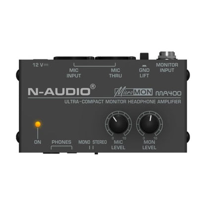 N-Audio MA400 Micron 4 Channel Analog Headphone Amplifier