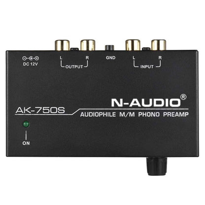 N-Audio AK-750S Audophile Phono Turntable Preamp Amplifier (AK750S)