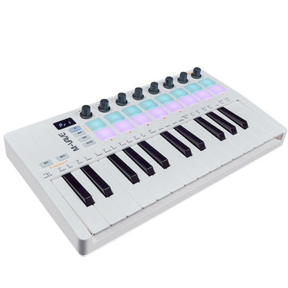 M-VAVE SMK-25 II 25 Keys Midi Keyboard Controller with Built In Battery and 16 RGB Pads (SMK25 SMK 25)