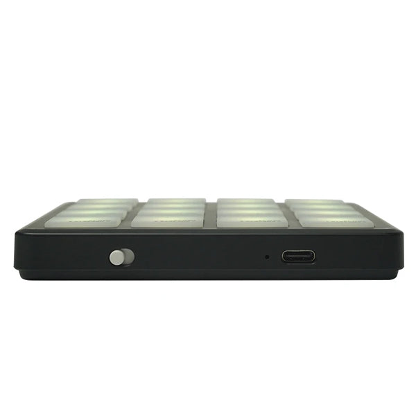 M-VAVE SMC-PAD Pocket Wireless MIDI Controller with 16 RGB Velocity-sensitive Pad (SMCPAD SMC PAD)