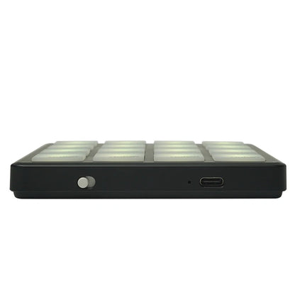 M-VAVE SMC-PAD Pocket Wireless MIDI Controller with 16 RGB Velocity-sensitive Pad (SMCPAD SMC PAD)