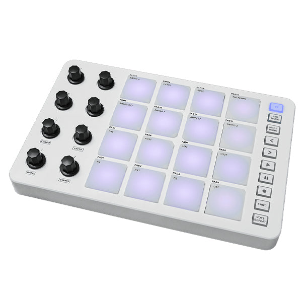 M-VAVE SMC-PAD Portable and Lightweight Wireless MIDI Controller Pad Beginner Friendly (SMCPAD SMC PAD)