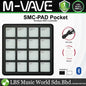 M-VAVE SMC-PAD Pocket Wireless MIDI Controller with 16 RGB Velocity-sensitive Pad (SMCPAD SMC PAD)