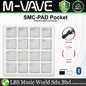 M-VAVE SMC-PAD Pocket Wireless MIDI Controller with 16 RGB Velocity-sensitive Pad (SMCPAD SMC PAD)