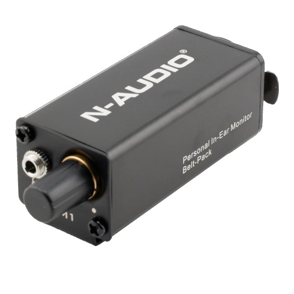 N-Audio PM-1 1 Channel Stereo Personal In Ear Monitor Belt Pack (PM1)