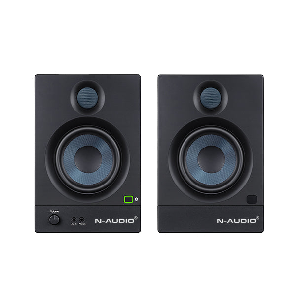 N-Audio B4 50W 4 Inch Professional Active Monitor Speaker Built in Bluetooth - Pair