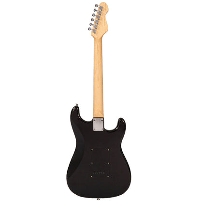 Vintage V60 Coaster Series Solid Paulownia Body Left Handed Electric Guitar - Black