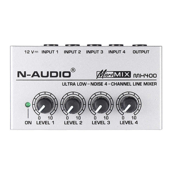 N-Audio MX400 MicroMIX 4 Channel Ultra Low Noise Analog Line Mixer
