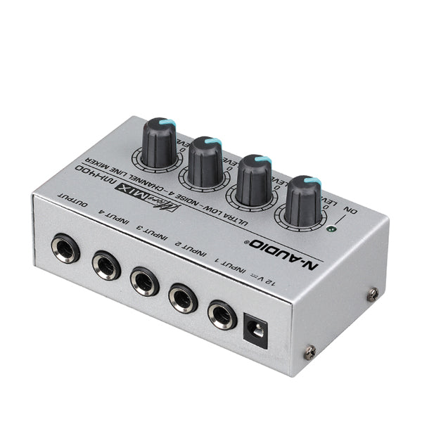 N-Audio MX400 MicroMIX 4 Channel Ultra Low Noise Analog Line Mixer