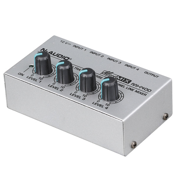 N-Audio MX400 MicroMIX 4 Channel Ultra Low Noise Analog Line Mixer