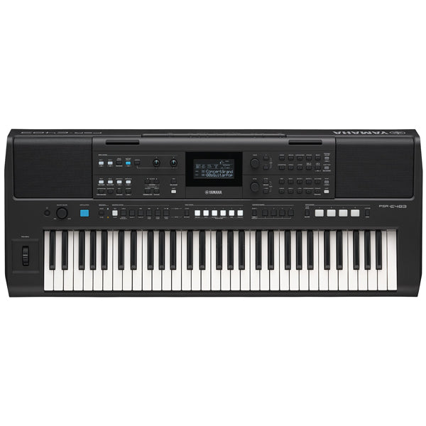 Yamaha PSR-E483 61 Keys Portable Keyboard With Accessories and Full Package (PSR E483)