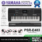 Yamaha PSR-E483 61 Keys Portable Keyboard With Accessories and Full Package (PSR E483)