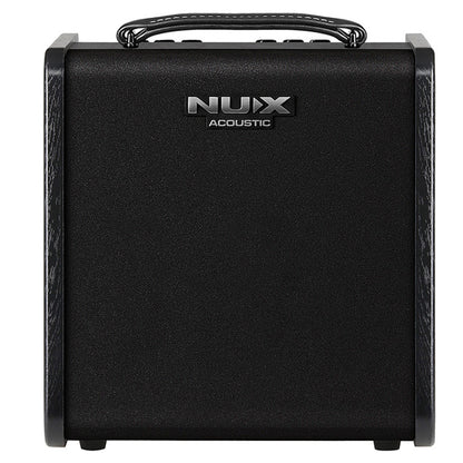 NUX AC-60 Stageman II 60 Watts Acoustic Guitar Amp with Bluetooth Amplifier (AC60 AC 60)
