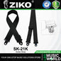 Ziko SK-21K Acoustic Electric Guitar Polypropylene Webbing Strap With Lock (SK21K)