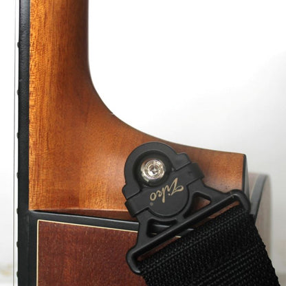 Ziko SK-21K Acoustic Electric Guitar Polypropylene Webbing Strap With Lock (SK21K)