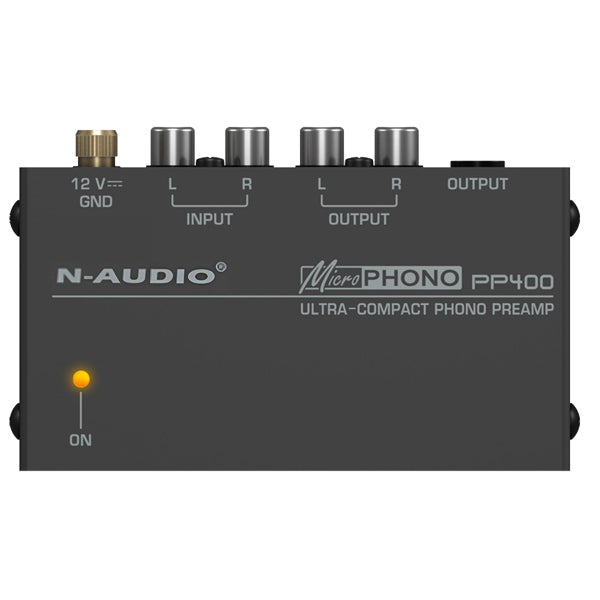 N-Audio PP400 Microphono Ultra Compact Phono Preamp Amplifier