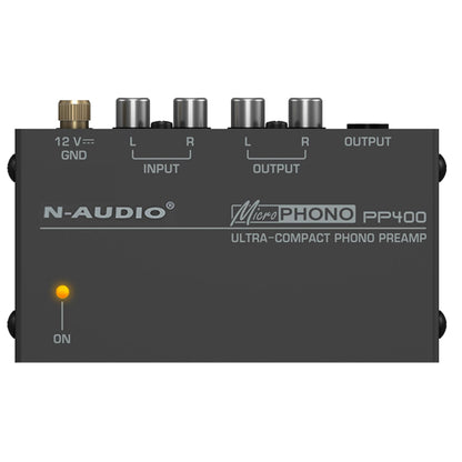 N-Audio PP400 Microphono Ultra Compact Phono Preamp Amplifier