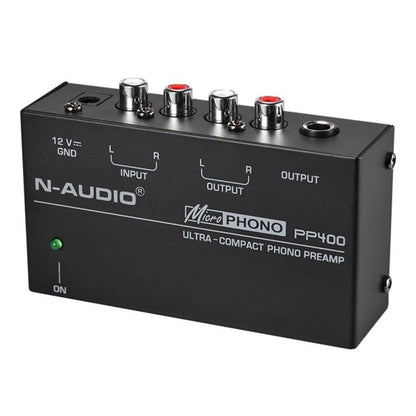 N-Audio PP400 Microphono Ultra Compact Phono Preamp Amplifier