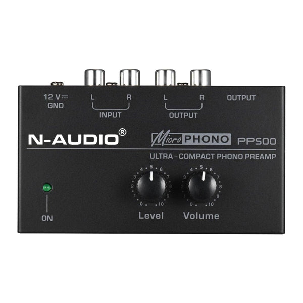 N-Audio PP500 Microphono Ultra Compact Phono Preamp Amplifier