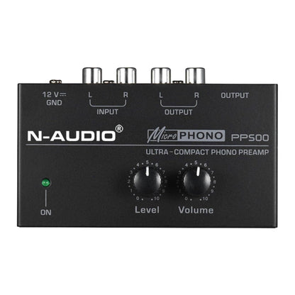 N-Audio PP500 Microphono Ultra Compact Phono Preamp Amplifier