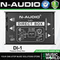 N-Audio DI-1 Single Channel Passive Direct Injection DI Box (DI1)