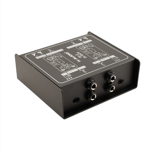 N-Audio DI-2 Dual Channel Passive Direct Injection DI Box (DI2)