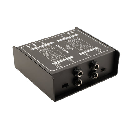 N-Audio DI-2 Dual Channel Passive Direct Injection DI Box (DI2)