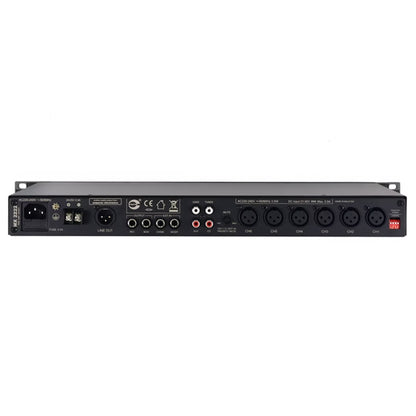 Amperes MX2222 12 Inputs Dual Outputs Audio PA Pre Amplifier Mixer