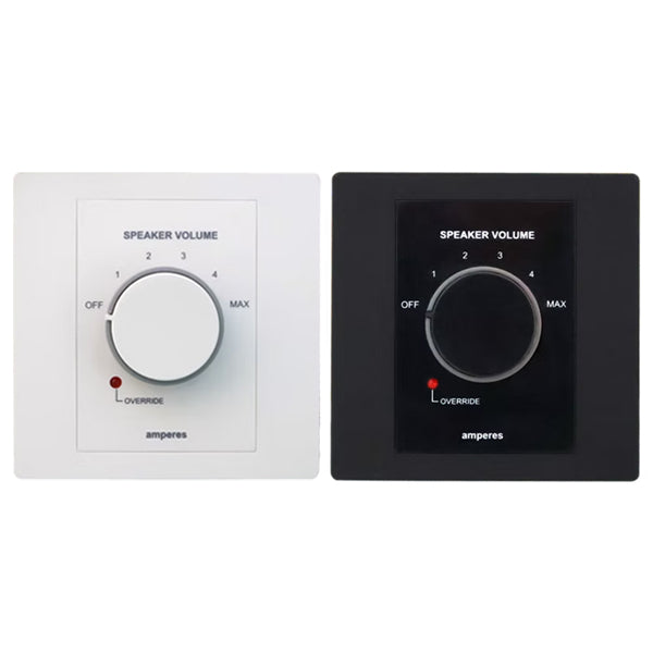 Amperes VC7010 10W 86 X 86 MM Volume Controller PA System With LED Indicator