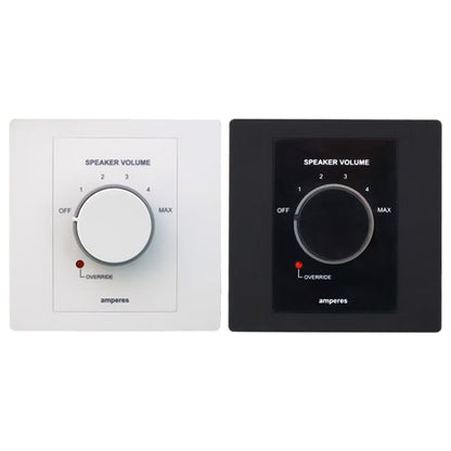 Amperes VC7010 10W 86 X 86 MM Volume Controller PA System With LED Indicator