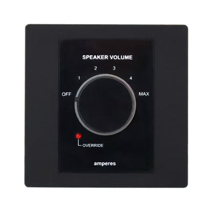 Amperes VC7010 10W 86 X 86 MM Volume Controller PA System With LED Indicator