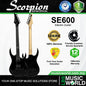 Scorpion SE600 Poplar Wood Body Electric Guitar HH Pickup With Rosewood or Maple Fingerboard