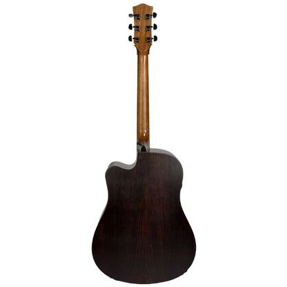 Scorpion SA200CD-O 41" Dreadnought Cutaway Solid Spruce Top Acoustic Electric Guitar (SA200CD)