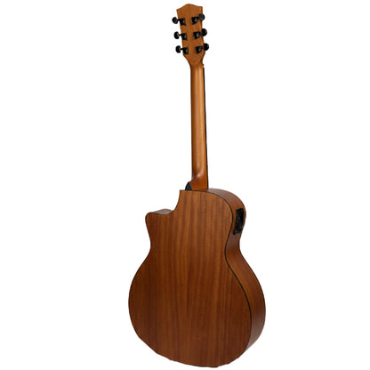 Scorpion SA190CEQ Dreadnought Spruce Plywood Cutaway Acoustic Electric Guitar