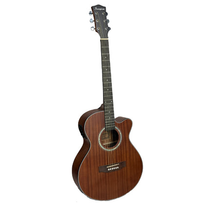 Scorpion SA50CEQ Dreadnought Cutaway Sapele Top Body Acoustic Electric Guitar