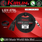 Kirlin LGY-370L 3.5mm TRS to Dual XLR Male Tip Ring LightGear Y Cable Adapter- 2 Meter Black (LGY370L)