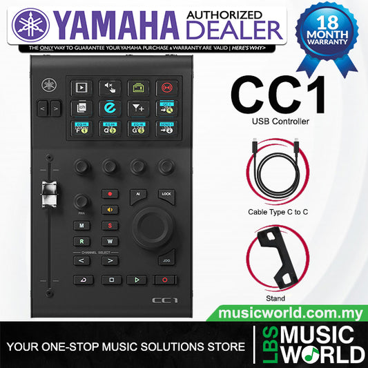 Yamaha CC1 Multipurpose USB Controller for Recording Podcast Live Performances
