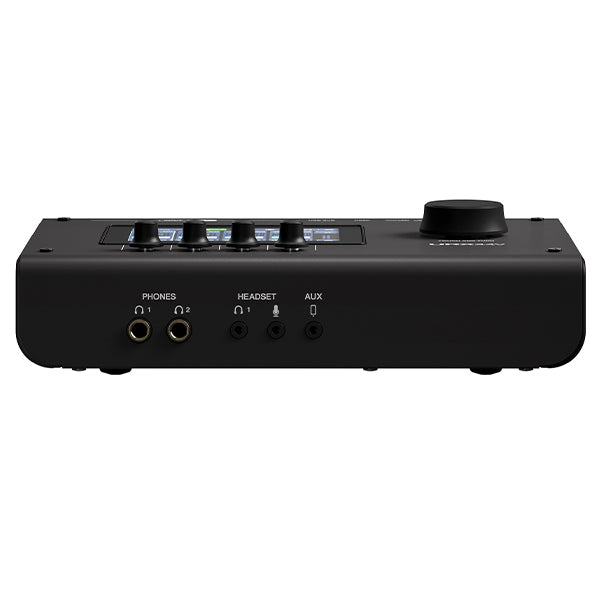 Yamaha URX44V USB-C Audio and Video Interface with LCD Screen and Touchscreen Display
