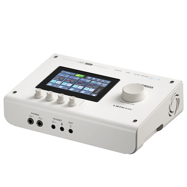 Yamaha URX44V USB-C Audio and Video Interface with LCD Screen and Touchscreen Display