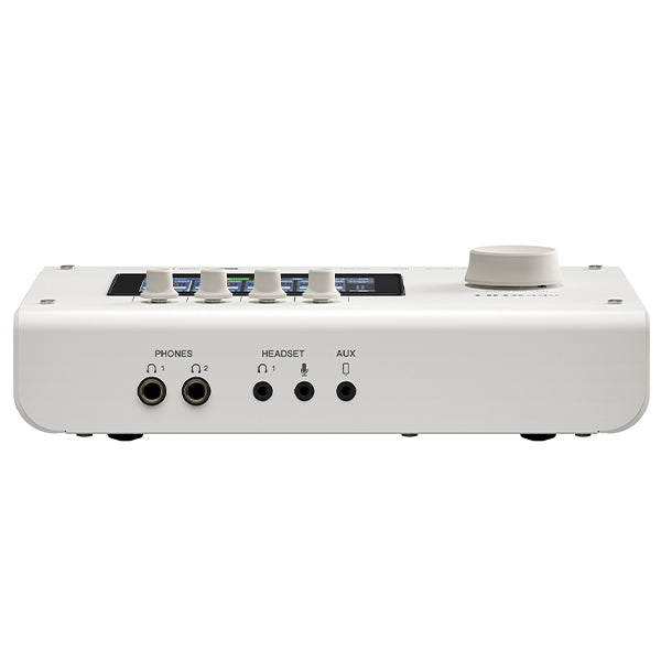 Yamaha URX44V USB-C Audio and Video Interface with LCD Screen and Touchscreen Display